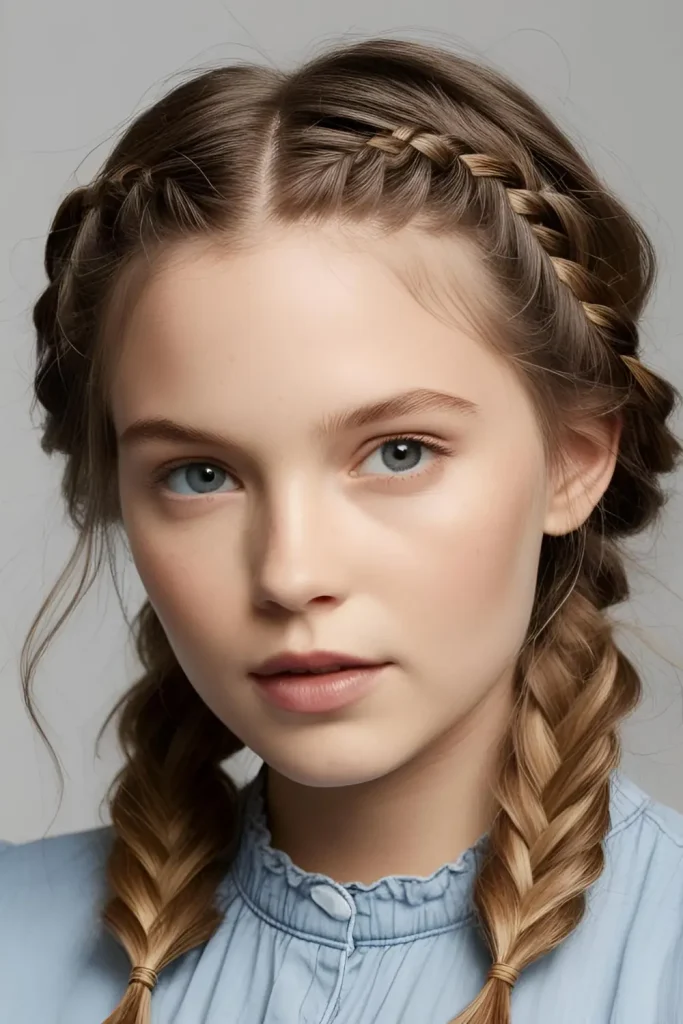 15 Beautiful Hairstyles With Baby Braids  Fishtail Baby Braids