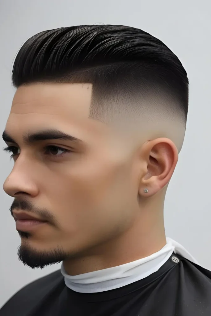 15 Bed Undercut Hairstyles for Men Taper Fade Undercut)