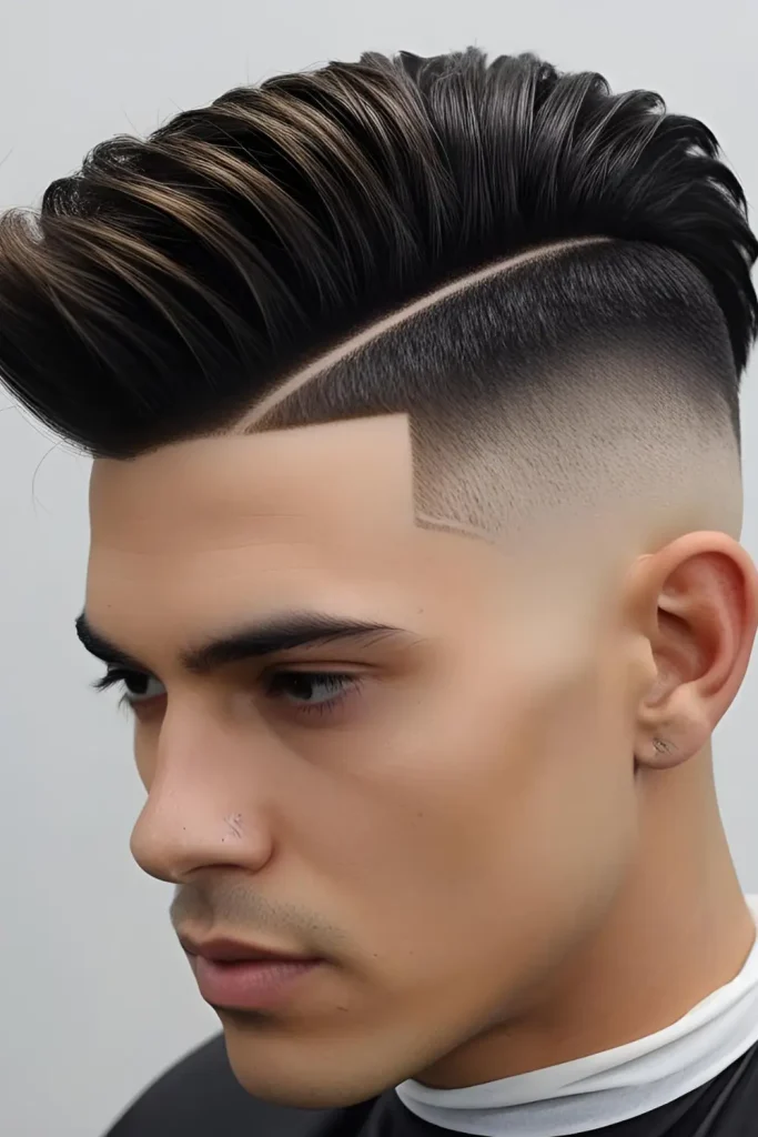 15 Best Faded Undercut Hairstyles for Men  Faux Hawk Fade Undercut