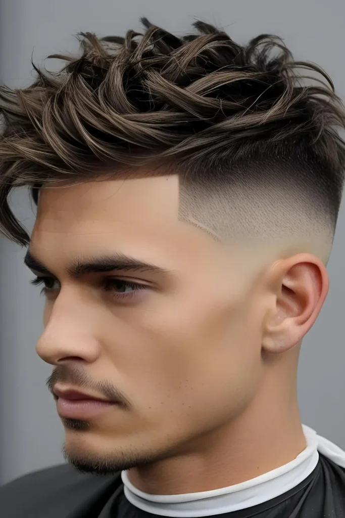 15 Best Faded Undercut Hairstyles for Men ( Messy Textured Fade Undercut