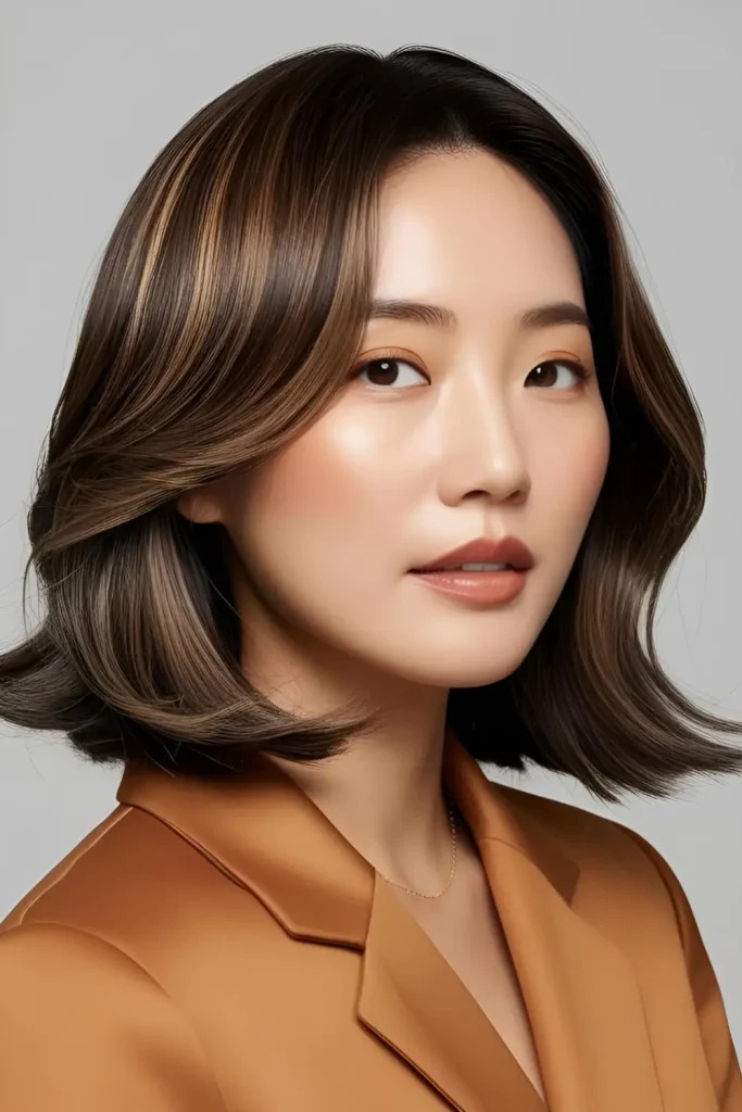 15 Best Hairstyles With Caramel Highlights Ash brown with caramel contrast