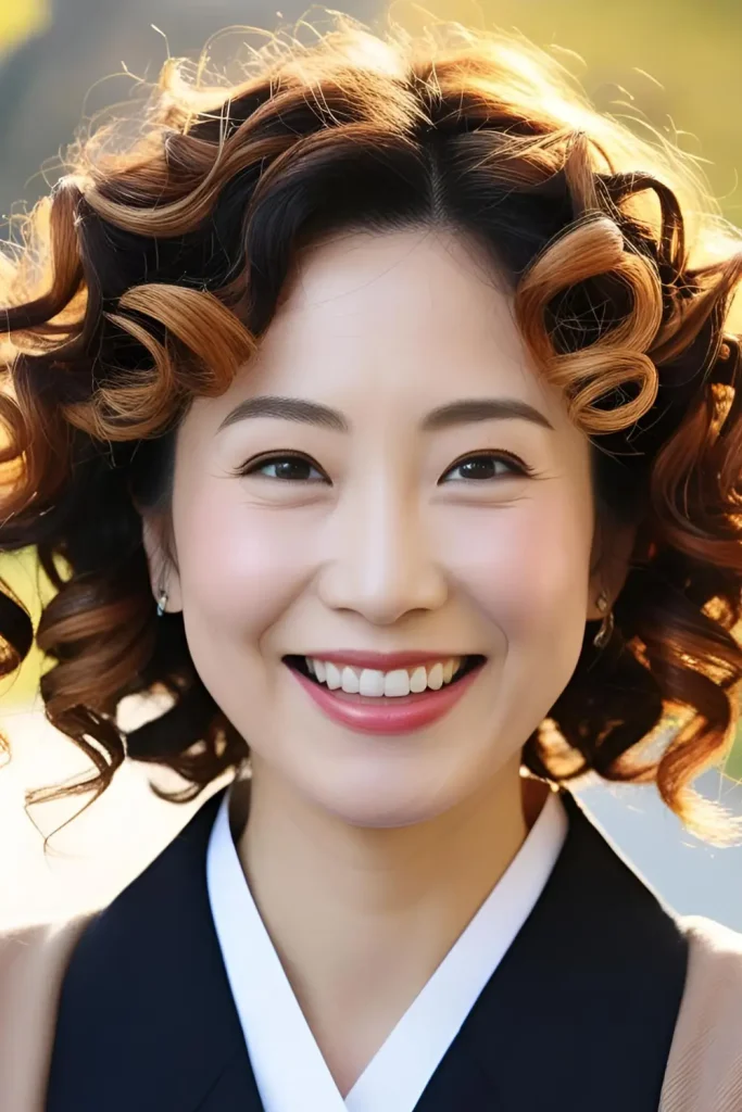 15 Best Hairstyles With Caramel Highlights (Warm caramel curls