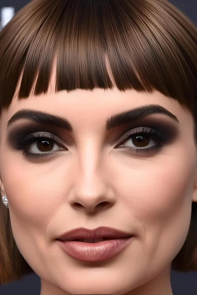 15 Different Types of Bangs to Try Out!  Angled Bangs