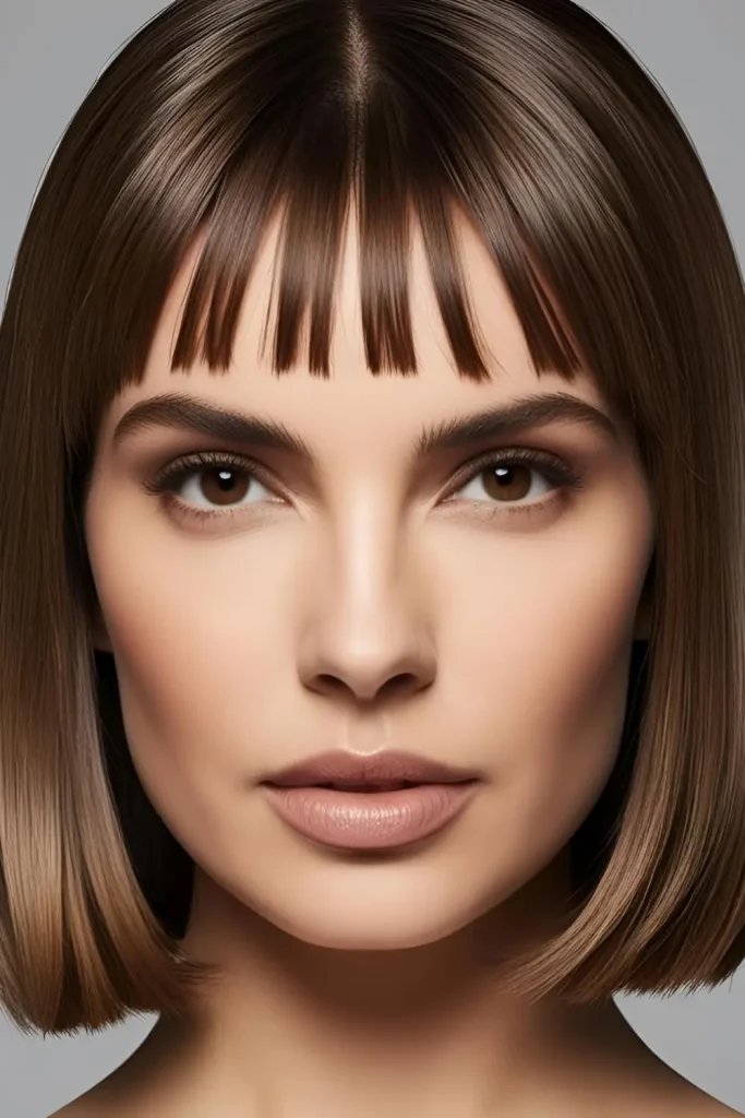 15 Different Types of Bangs to Try Out!  Blunt Bangs