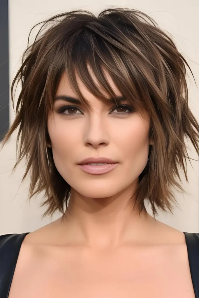 15 Different Types of Bangs to Try Out!  Choppy Bangs