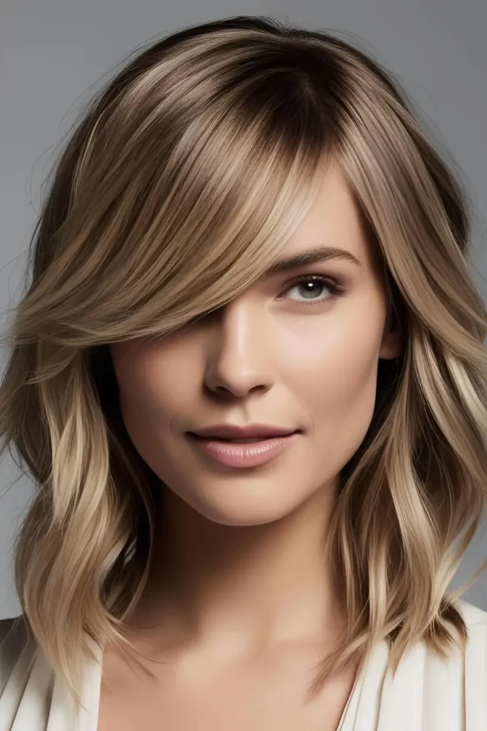 15 Different Types of Bangs to Try Out!  Side-Swept Bangs