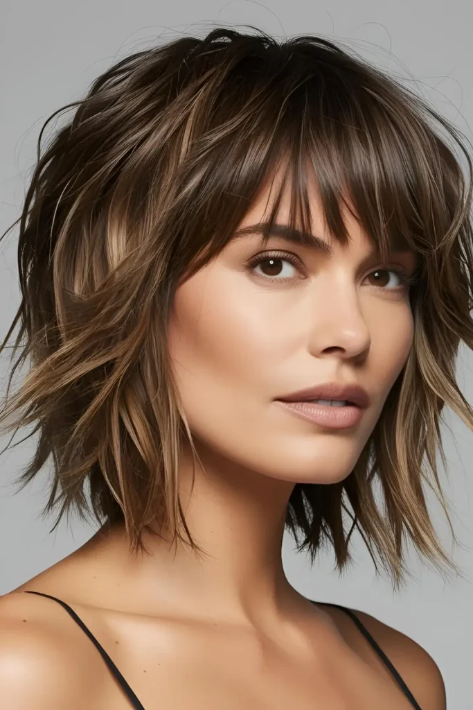 15 Different Types of Bangs to Try Out!  Textured Bangs