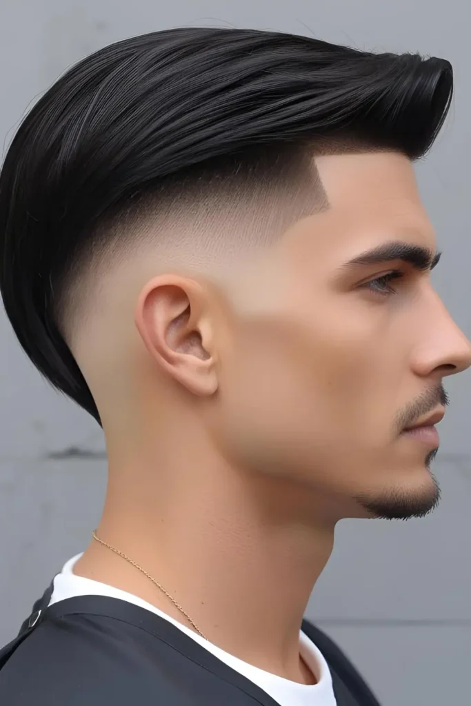 15 Edgy Faded Mullet Hairstyles for Men ( Classic Faded Mullet