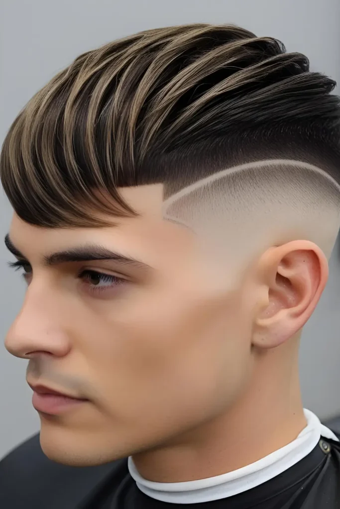 15 Edgy Faded Mullet Hairstyles for Men  Mid Fade Mullet