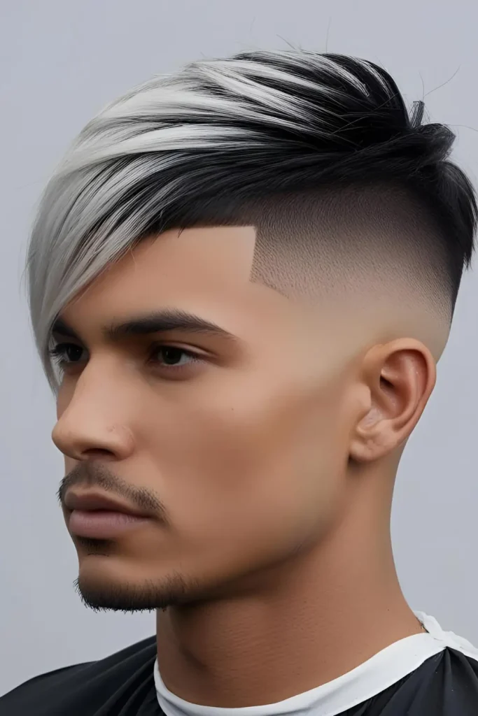 15 Edgy Faded Mullet Hairstyles for Men  Skin Fade Mullet
