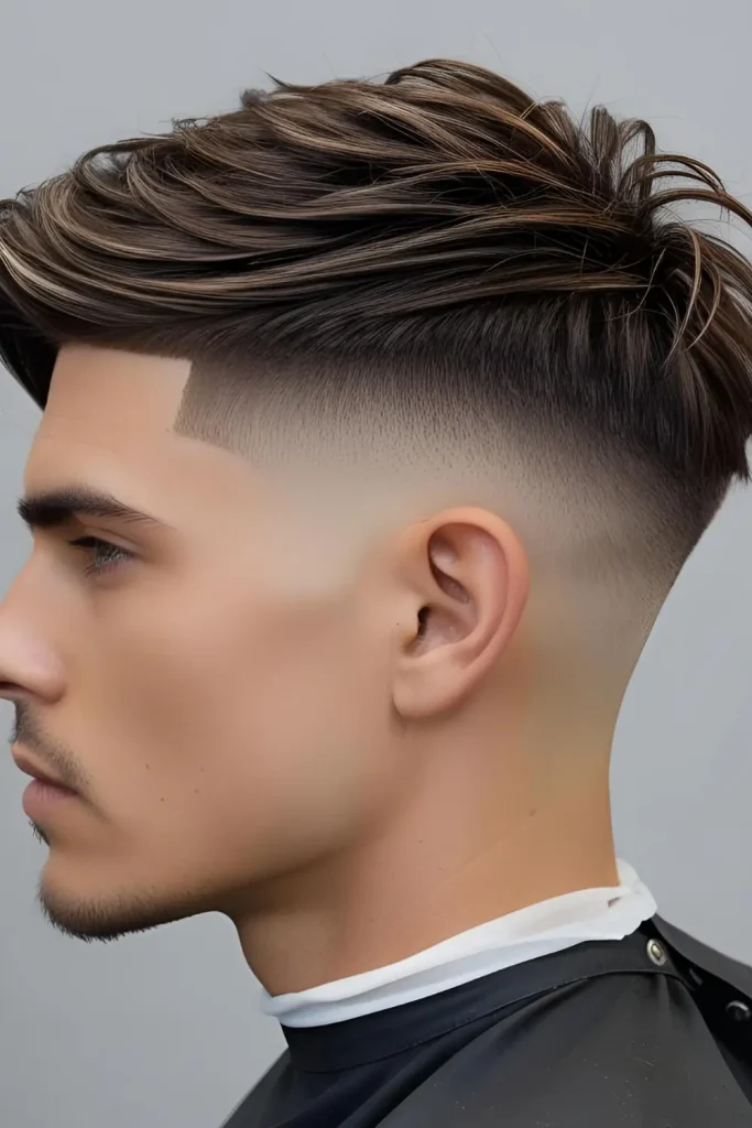 15 Edgy Faded Mullet Hairstyles for Men ( Textured Faded Mullet