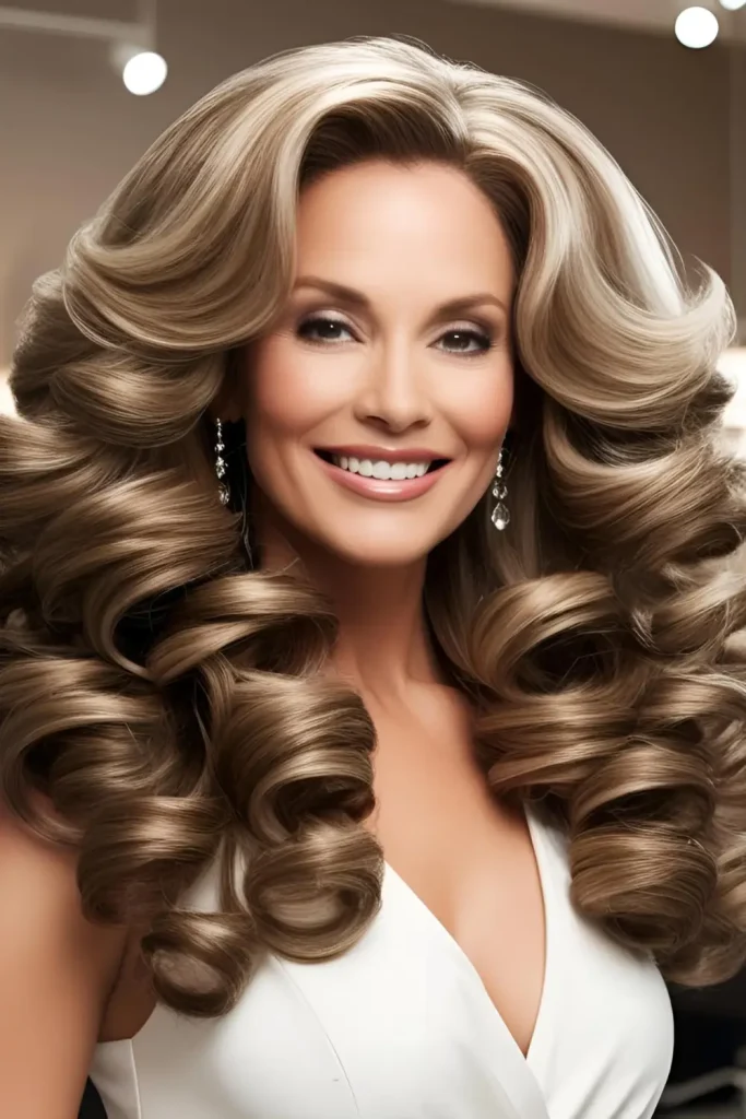 15 Hairstyles for Oval-Shaped Face Voluminous curls