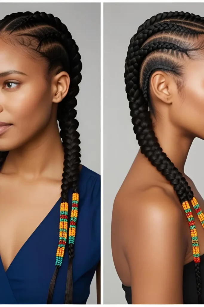 15 Mesmerising Fulani Braids to Stun Everyone Side Fulani Braids