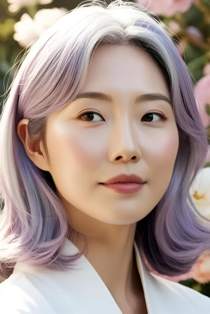 Lavender and Silver Mix