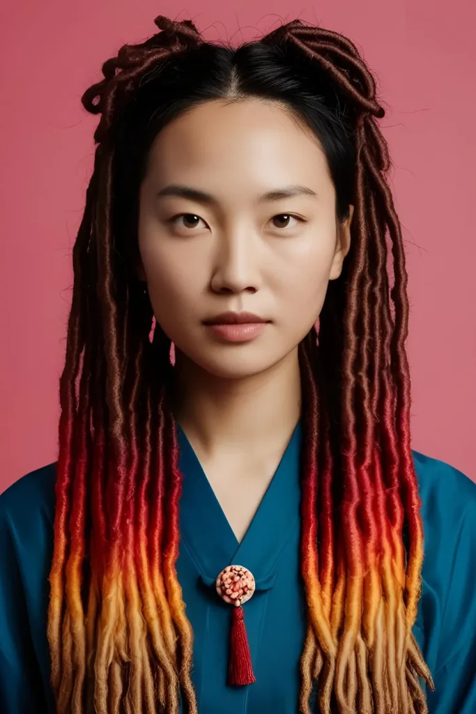 15 Stylish Hairstyles With Dyed Locs