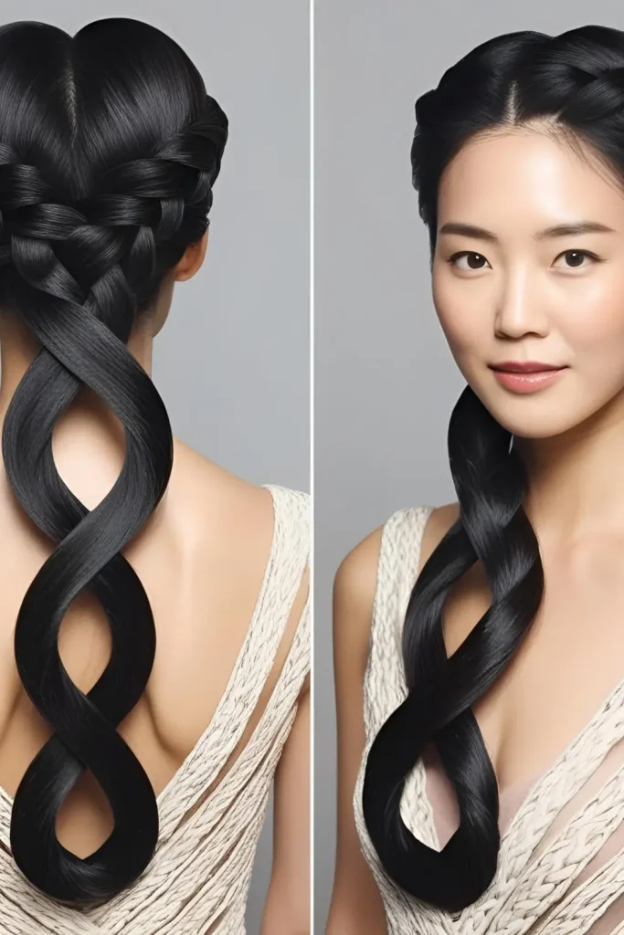 19 Gorgeous Dutch Braid Hairstyles Dutch infinity braid