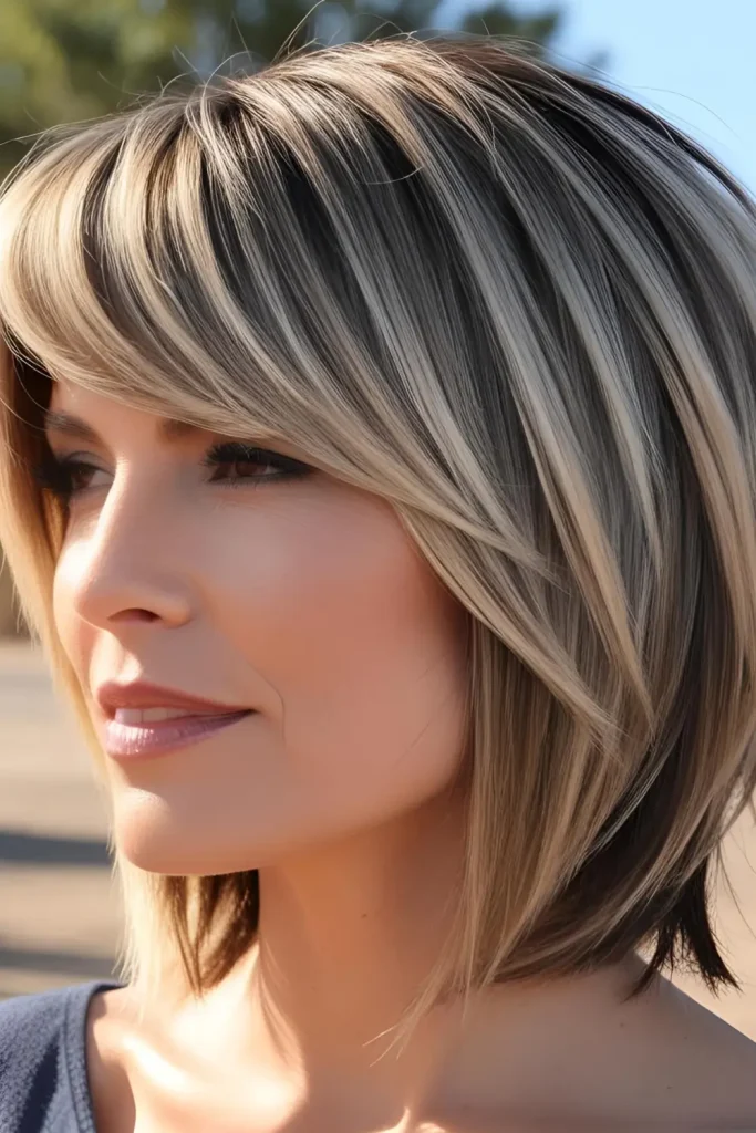 20 Edgy Side-Shaved Hairstyles to Stand Out! Side shave with feathered layers