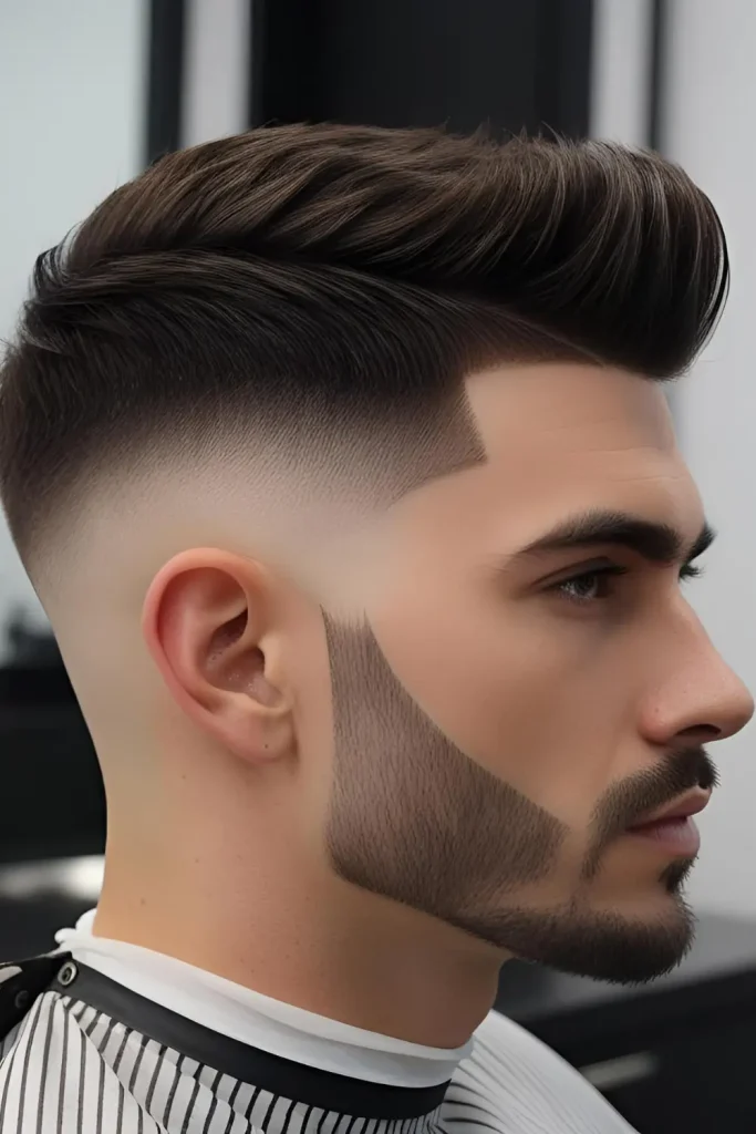20 Stylish Men’s Wolf Cut Ideas  Wolf Cut with Sideburns