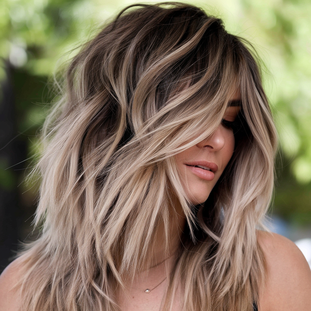 25 Stunning Long Shag Cut Ideas!