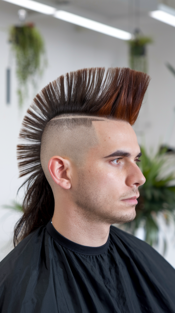

Mohawk Faded Mullet




