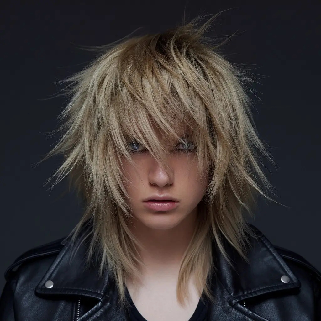 Choppy Shag with Fringed Layers