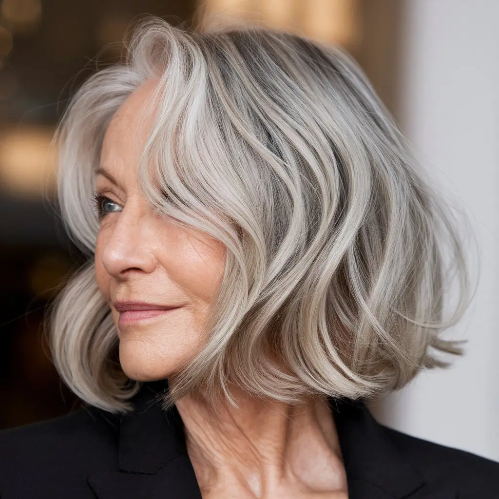 Classic Bob with Soft Waves
