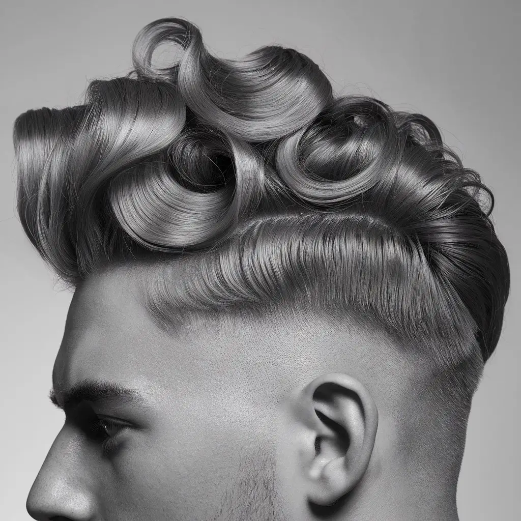 Curly Quiff