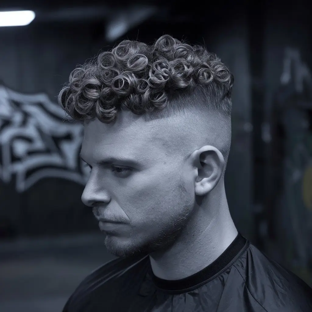 Curly Undercut