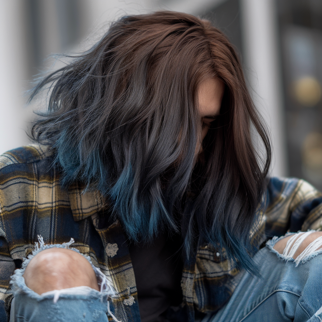 Dark Brown with Blue Undertones