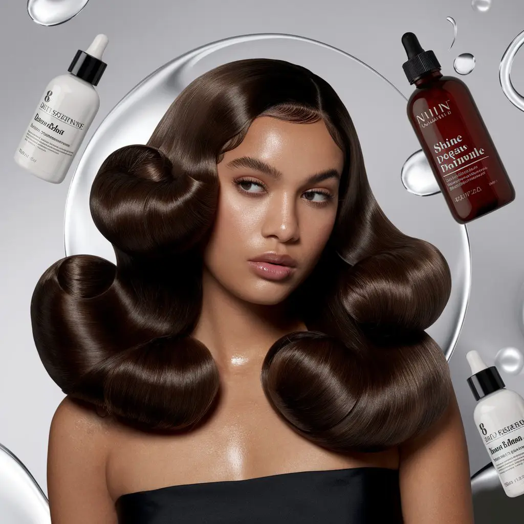 Deep Brown with Glossy Finish