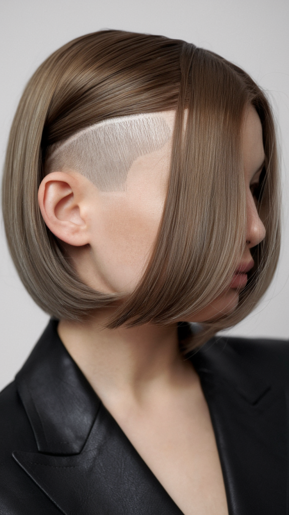 Hidden Undercut Bob