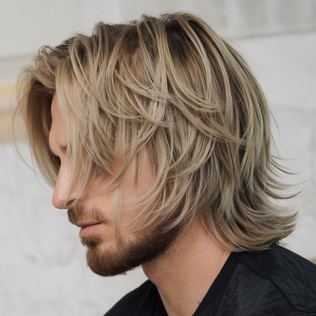 Layered Mullet