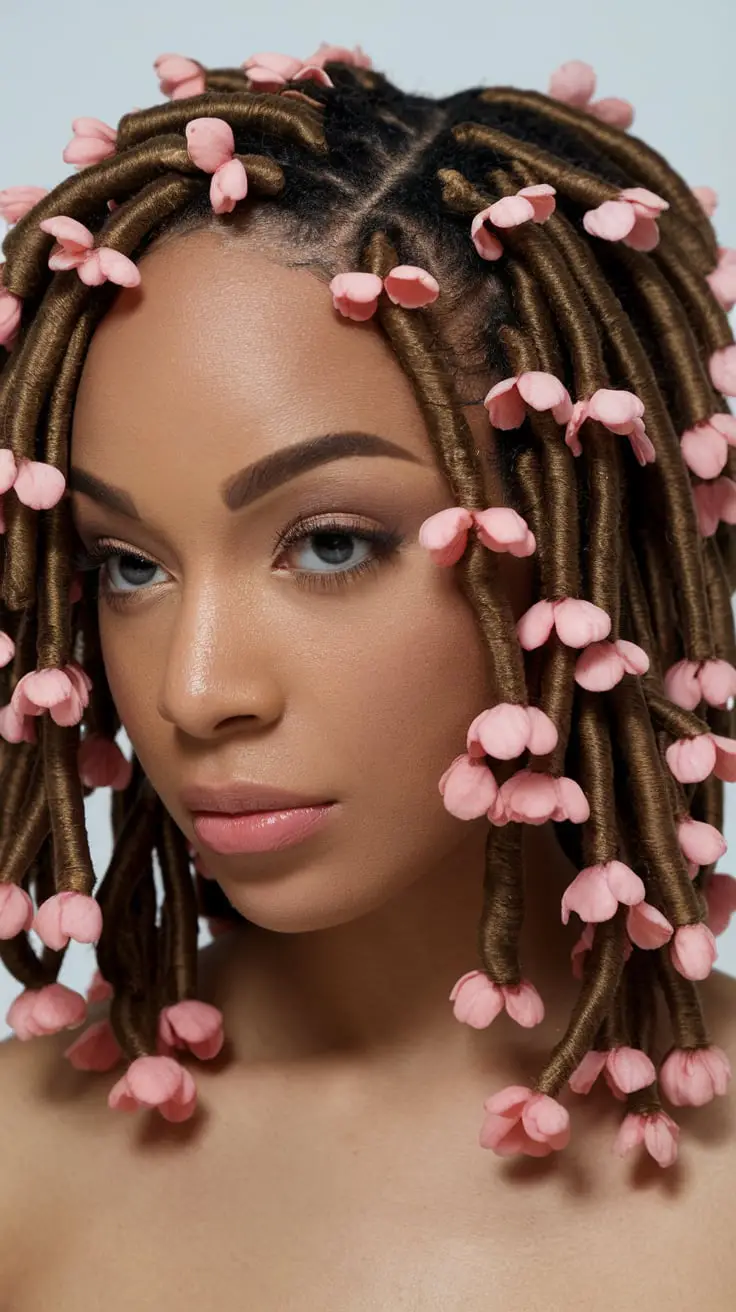 23 Unique Loc Styles for Short Hair