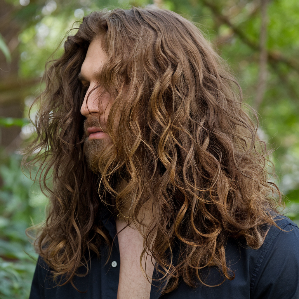 Long Curly Hair