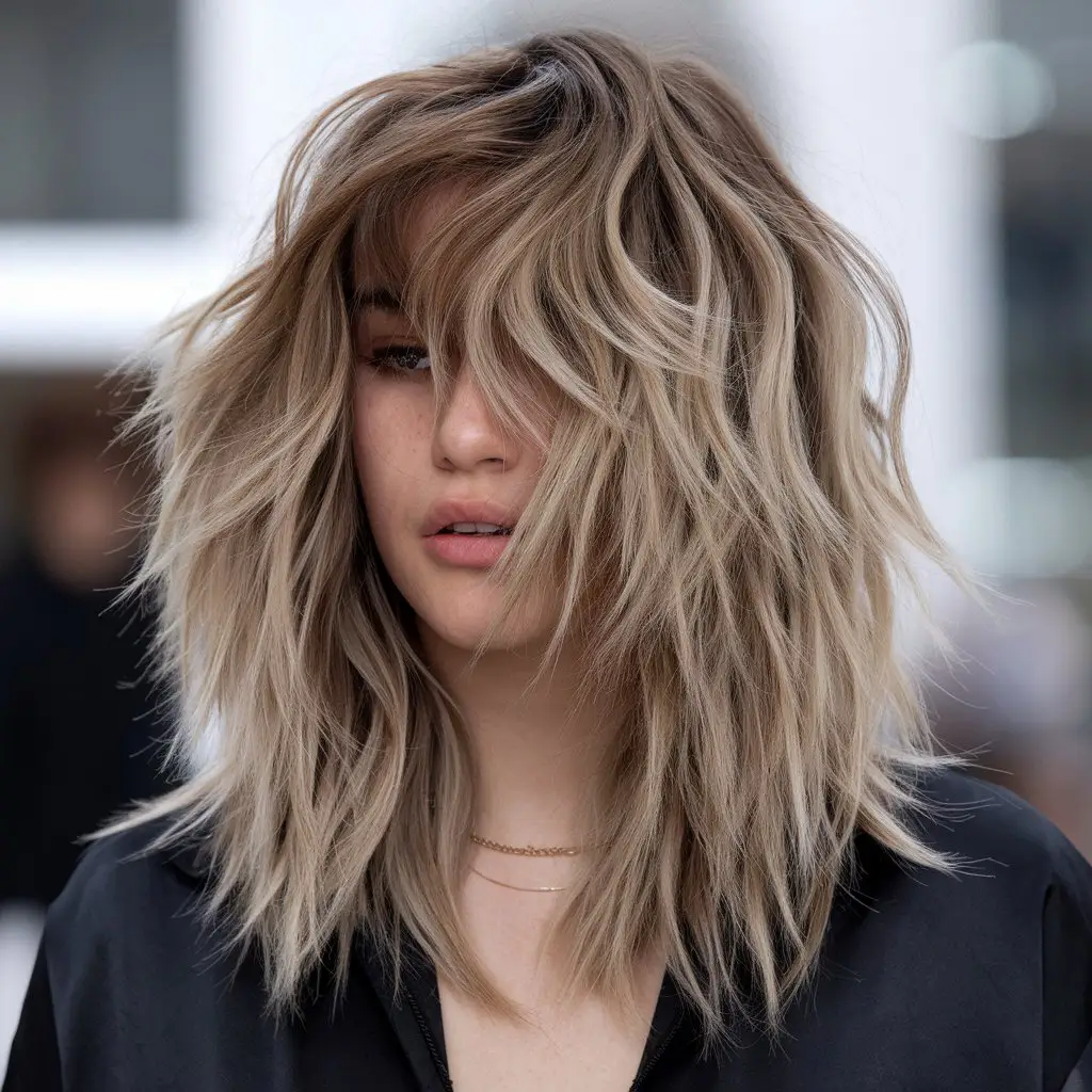 Long Shag with Wavy Layers