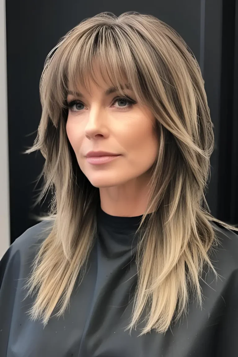16 Long Wolf Cuts with Curtain Bangs Might Not Be the Right Choice for Everyone