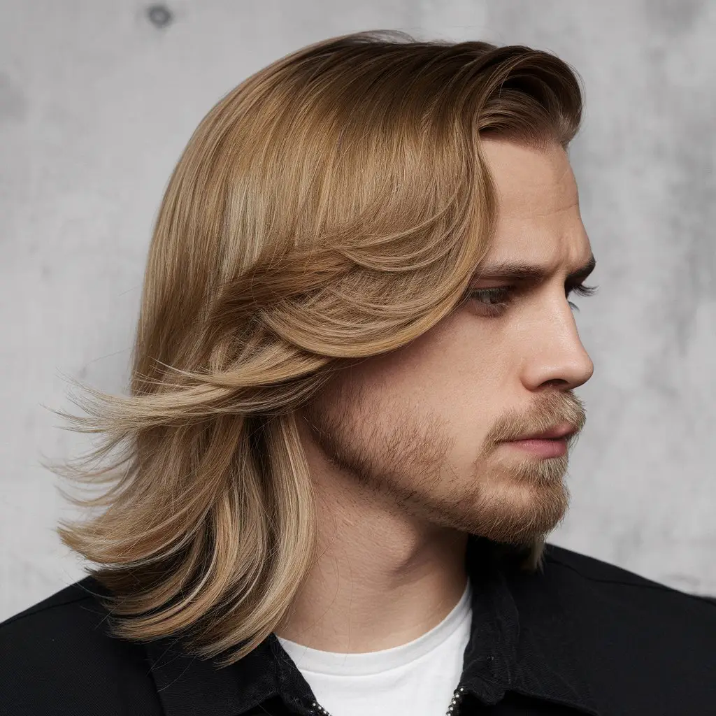 Medium-Length Mullet