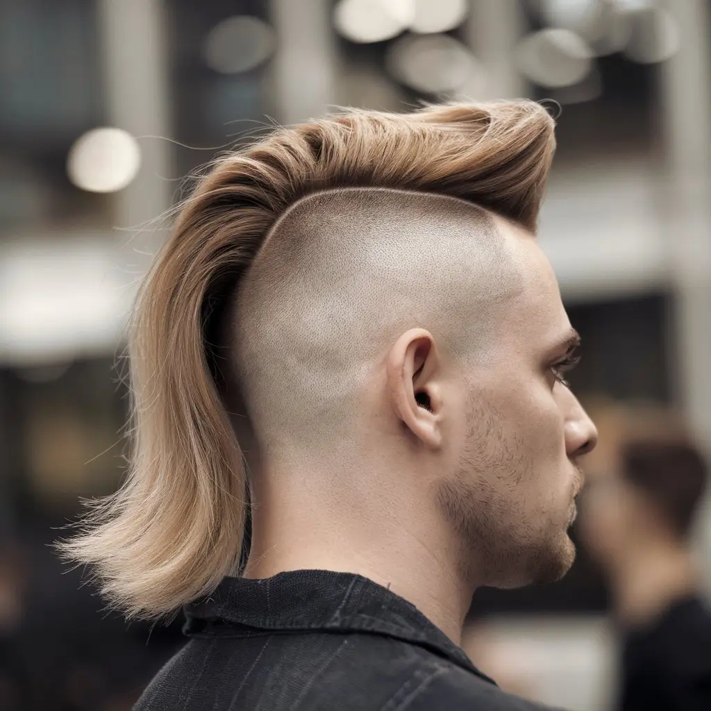 Modern Undercut Mullet