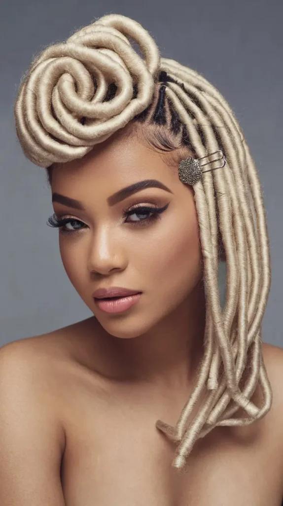 Pin-Up Loc Style