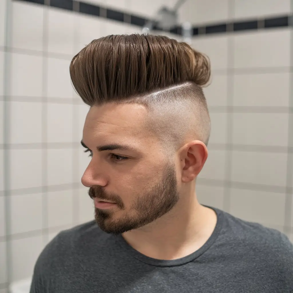 Pompadour Mullet