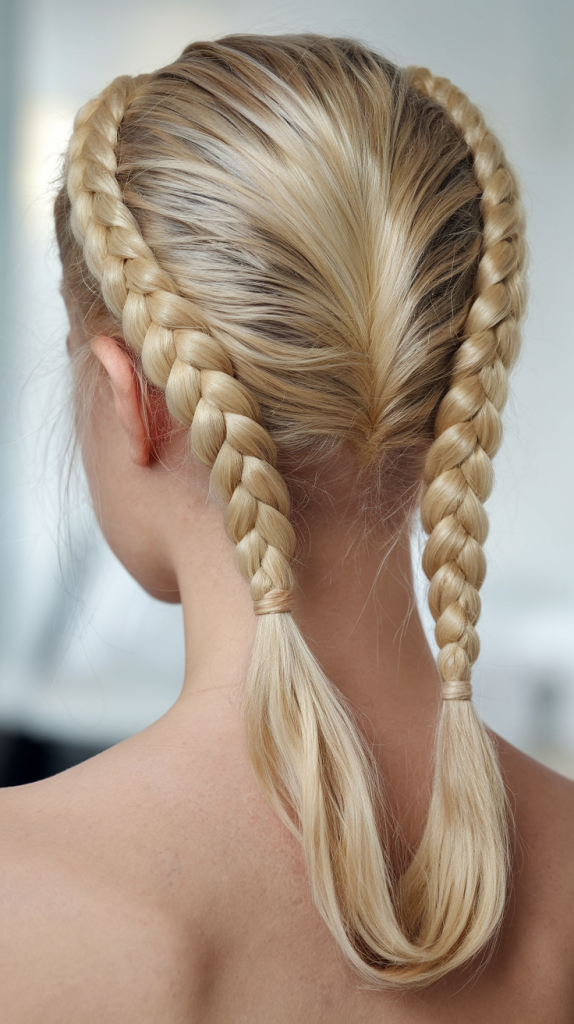 Rope Braid Ponytail