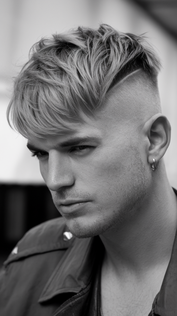 Short Layered Cut With Undercut