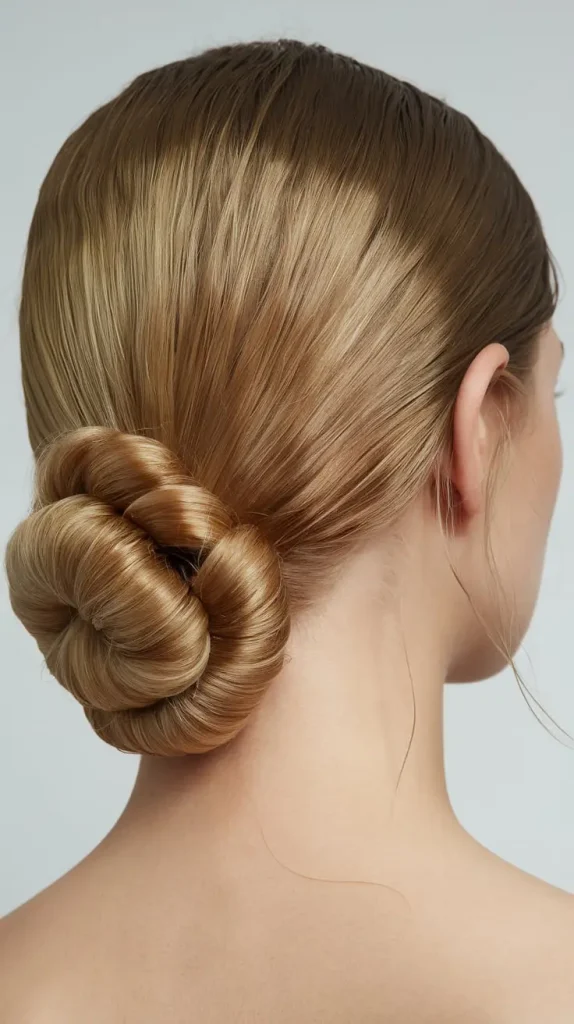  Sleek Low Bun