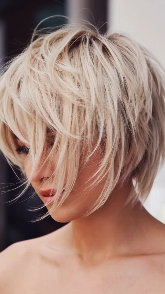 Soft Layered Pixie Shag – Feminine & Easygoing