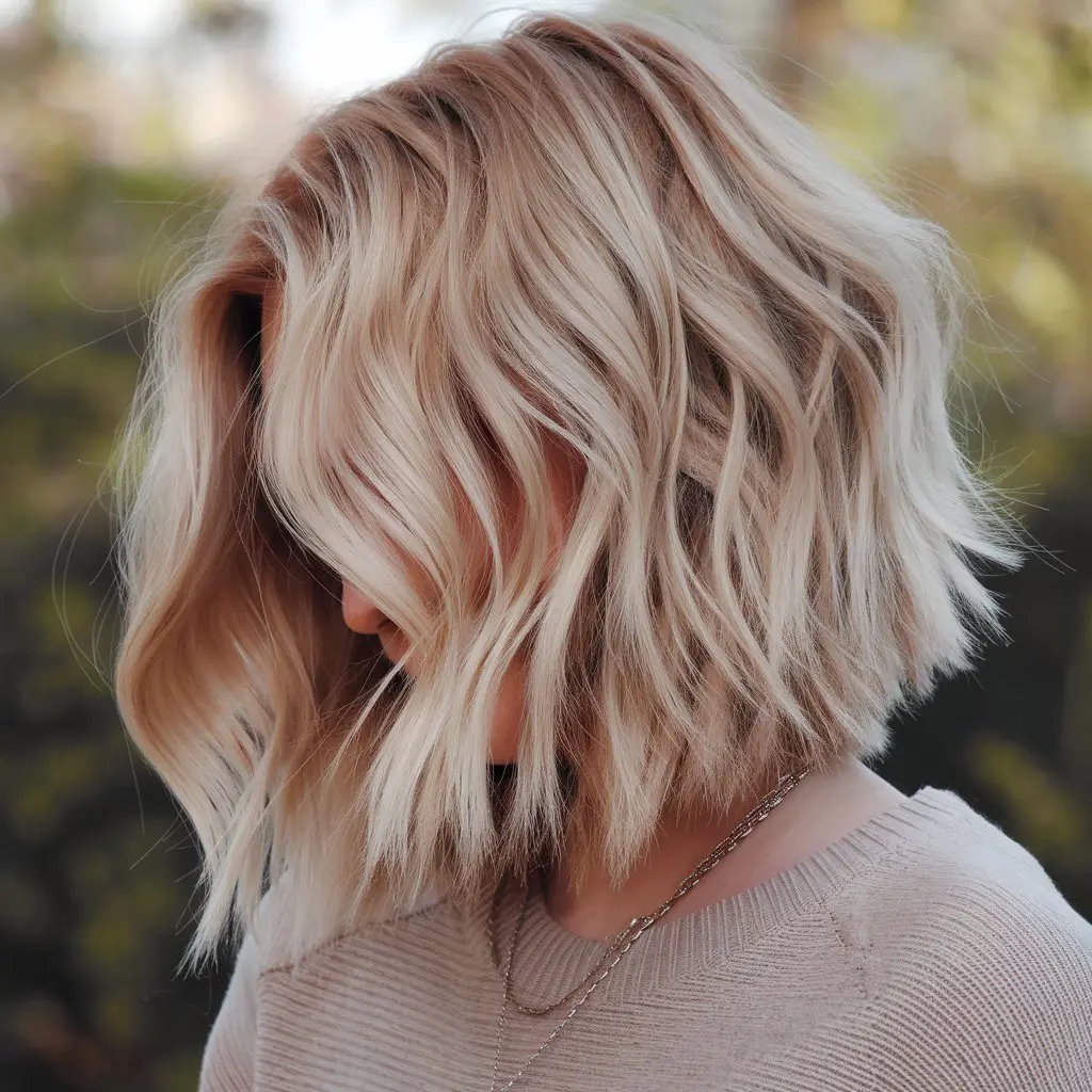 Sun-Kissed Blonde with Beachy Waves