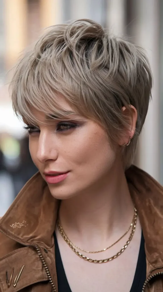 Textured Pixie Cut