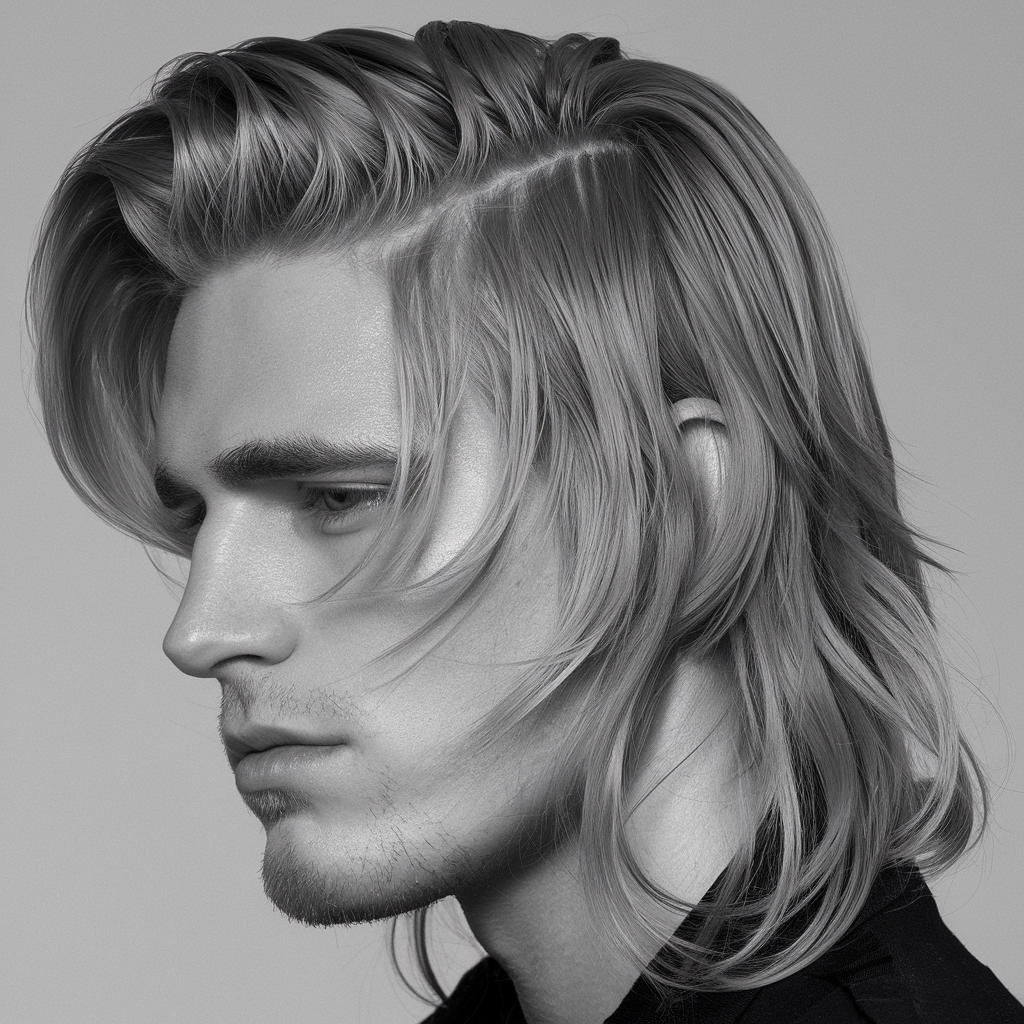 Textured Subtle Mullet