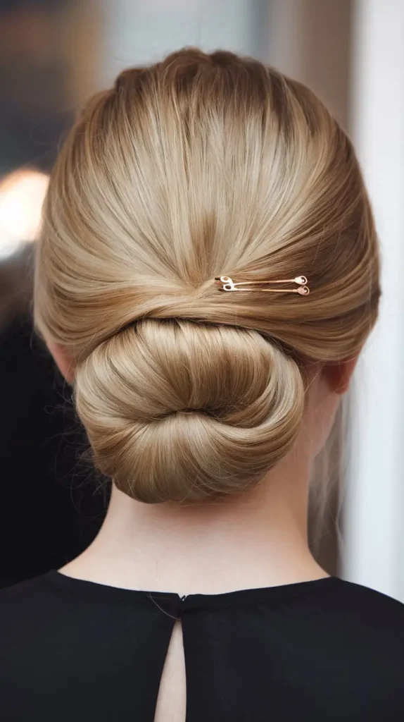 Twisted Low Bun