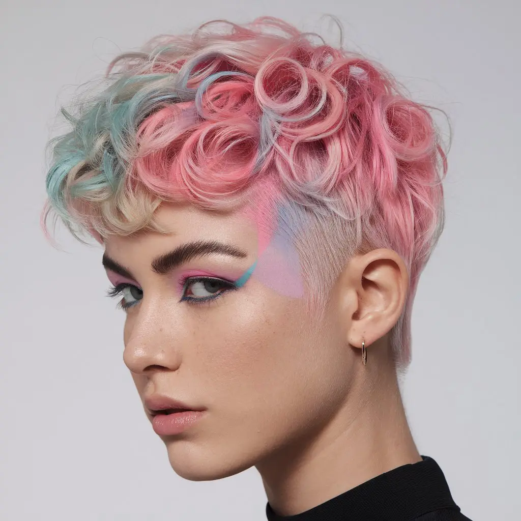Upcoming Curly Pixie Cut Trends in 2025