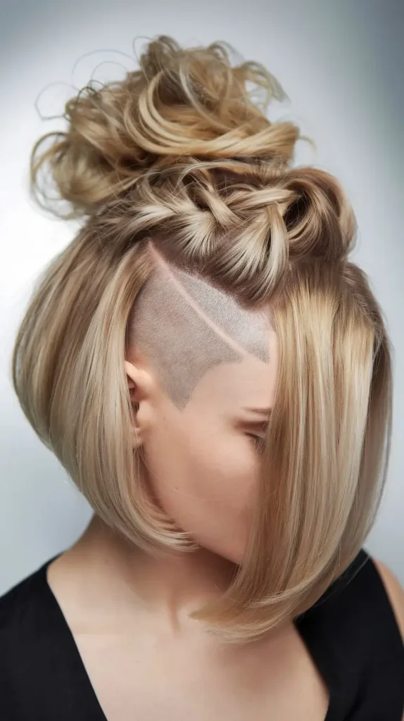 V-Shaped Undercut Bob